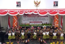 TK Pertiwi 8 Nabire Gelar Penamatan Siswa  dan  Kenaikan Tingkat Kelompok A
