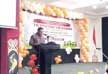 Pelepasan 57 Siswa TK Pertiwi 8 Nabire,  Momen Pererat Hubungan Orang Tua Wali Murid