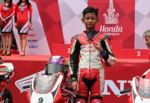 Ziven Rozul Abiy Salim, di Ajang Moto4 European Talent Cup