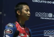 Kiandra Ramadhipa, The Champion Estoril (Portugal) Moto3 Junior