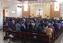 Umat Katolik Diajak Membangun Relasi Dengan Allah agar Tidak Jatuh Kedalam Dosa