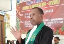 Ibadah Minggu Pagi di Jemaat GKI Patros Samanui Klasis Nabire Timur