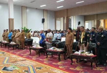 Pemprov PT  Gelar Ibadah Oikumene ASN, Non ASN dan Pelepasan Kontingen Pesparawi