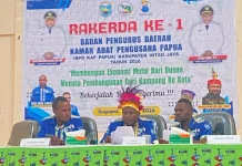 BPD-KAPP Intan Jaya Sukses Gelar Rakerda I Tahun 2026, Tetapkan 8 Program Strategis