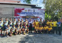 Semarak HUT Bhayangkara ke-80, Polres Nabire Gelar Turnamen Voli, Tenis Meja & Gaple