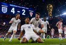 Inggris Tampil Garang, Kroasia Takluk 4-2 di Kualifikasi Piala Dunia 2026