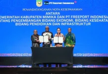 Mimika Perkuat Kolaborasi Strategis lewat Tiga Kesepakatan Baru