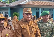 Apel Lintas Sektor  Wujud Sinergitas Pemerintah Distrik, TNI, dan Polri di Nabire