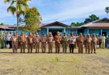 Wabup Nabire, Instruksikan Seluruh Perangkat Distrik, Wajib  Melaksanakan Apel