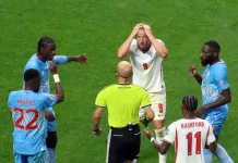 Harry Kane Kecewa Penalti Ditolak Wasit saat Inggris Hadapi RD Kongo
