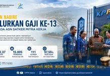 KPPN Nabire Salurkan Gaji Ke-13 ASN, Perkuat Ekonomi Daerah