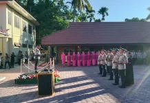 Kapolda Papua Tengah Pimpin Sertijab Pejabat Utama dan Kapolres