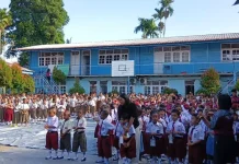 Penutupan MPLS SD Agape Nabire 2026 dan 2027 Berlangsung Meriah