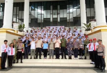 Sebanyak 62 Calon Paskibraka Mimika Resmi Masuki Pusdiklat Jelang HUT Ke-81 RI