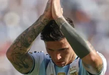 Enzo Fernandez Dikartu Merah, Argentina Bermain dengan 10 Orang