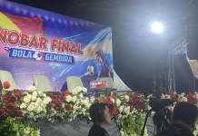 Nobar Final Piala Dunia Jadi Pesta Rakyat HUT Ke-4 Papua Tengah