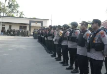 Polres Nabire Siagakan 650 Personel Amankan Aksi Penyampaian Aspirasi