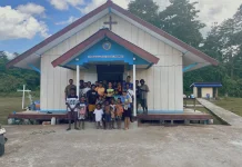 Kodim 1806/Teluk Bintuni Rampungkan Rehabilitasi GKI Pengharapan Sibena Permai