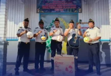 Lapas Nabire Terima Bantuan Sarana Pembinaan Dari Anggota DPR RI Komisi XIII