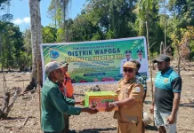 Pembukaan Lahan Kebun di Kampung Samanui Distrik Wapoga Nabire