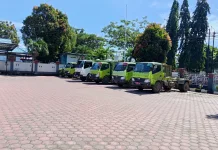 Meningkatkan Kedisiplinan Operasional,  DLH Nabire Tertibkan Seluruh Armada