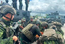 Lima Puluh Meter di Bawah Tebing, TNI Habema Berhasil Evakuasi Jenazah Teina Alya