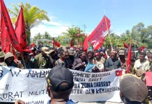 MRP Papua Tengah Terima Aspirasi Massa KNPB, Kapolres Apresiasi Aksi Damai