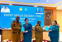 Raker I TP-PKK Mimika Tekankan Penguatan Kelembagaan dan Sinergitas