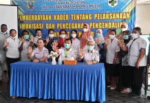 Puskesmas Karang Mulia Nabire Gelar Pemberdayaan Kader Terkait Imunisasi