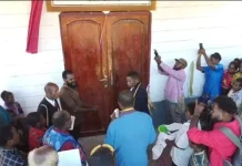Gereha Maranatha Dogomouto Distrik Siriwo Paniai Papua Tengah Resmi di Tahbiskan