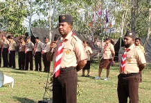 Kwarcab Nabire Gelar Perkamahan Bersama Peringati Dua momen Penting