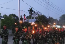 Taptu dan Pawai Obor Jadi Ruang Generasi Muda Papua Tengah Tumbuhkan Keberanian