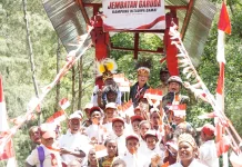 Koops TNI Habema Bawa Pesan Damai dari Hitadipa di HUT RI Ke-81