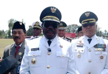 Bupati Nabire Imbau Warga Waspadai Kebakaran Lahan di tengah Kemarau