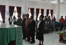 Yasebaper Papua Tengah Gelar Pengesahan dan Penyerahan SK Plt Rektor Unibak
