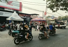 Astra Motor Nabire Bagikan 10 Ribu Masker Gratis Kepada Warga Terdampak Kabut Asap