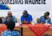 Dinkes Papua Tengah Evaluasi Penerapan ILP di 8 Puskesmas