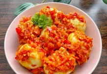 Telur Balado, Menu Sederhana dengan Sensasi Pedas Menggugah Selera.