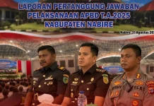 Kajari Nabire Hadiri Rapat Paripurna Pertanggungjawaban Pelaksanaan APBD 2025