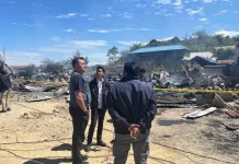 Sebelas Orang Tewas, Polda Papua Tengah Usut Kebakaran di Pasar Bopauda Paniai