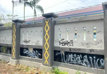 Vandalisme Coretan Dinding di Mimika Jadi Perhatian Satpol PP