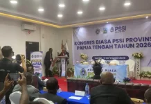 PSSI Provinsi PT Menggelar Kongres Biasa guna Mematangkan Struktur Organisasi