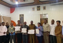 Mediasi Tanah GOR Kota Lama, Pemkab Nabire dan GKI Sepakat Damai
