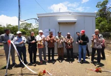 PLTS di Distrik Dervos dan Doufo, Kabupaten Puncak Resmi Beroperasi