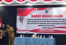 Pemprov Papua Tengah Perkuat Sinergi Lintas Sektor Penurunan Stunting Tahun 2026
