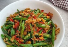 Tumis Buncis Telur, Sajian Sederhana yang Praktis dan Menggugah Selera