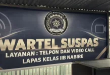 Lapas Nabire Siapkan WARTELSUSPAS, Permudah Warga Binaan Berkomunikasi Keluarga