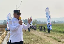 Wabup Nabire Buka Percepatan Gerakan Tanam Padi Modern PM-AAS, 500 Hektar Nabire