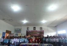 Pelajar Paniai Jadikan Noken Simbol Persatuan Pancasila