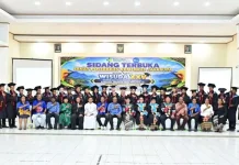 Prodi D3 Keperawatan & D3 Kebidanan Poltekkes Kemenkes Jayapura Gelar Wisuda Ke-XXV